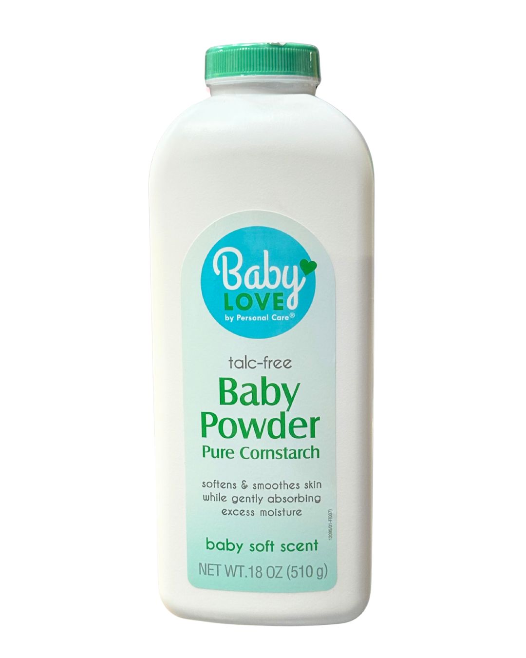 Baby Love Soft Scent Talc-Free Cornstarch Baby Powder, 18 oz 
